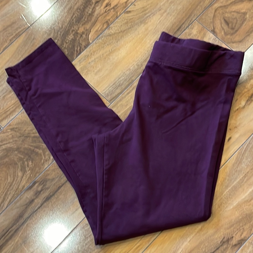 Size large, aerie maroon leggings